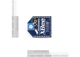 XBee 1mW Chip Antenna - Dimensions - 1